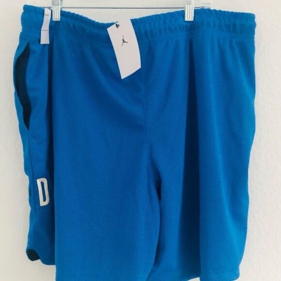 Jordan blue mens shorts standard fit size XXL 2 front pocket - Picture 7 of 8
